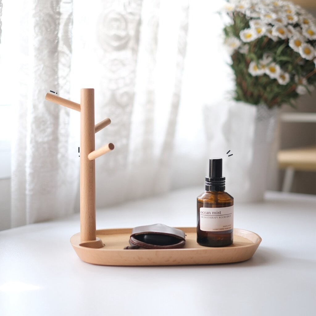 Omocha - Key tray ถาดวางกุญแจและวางเครื่องประดับ ถาดเล็กวางของบริเวณทางเข้าบ้าน