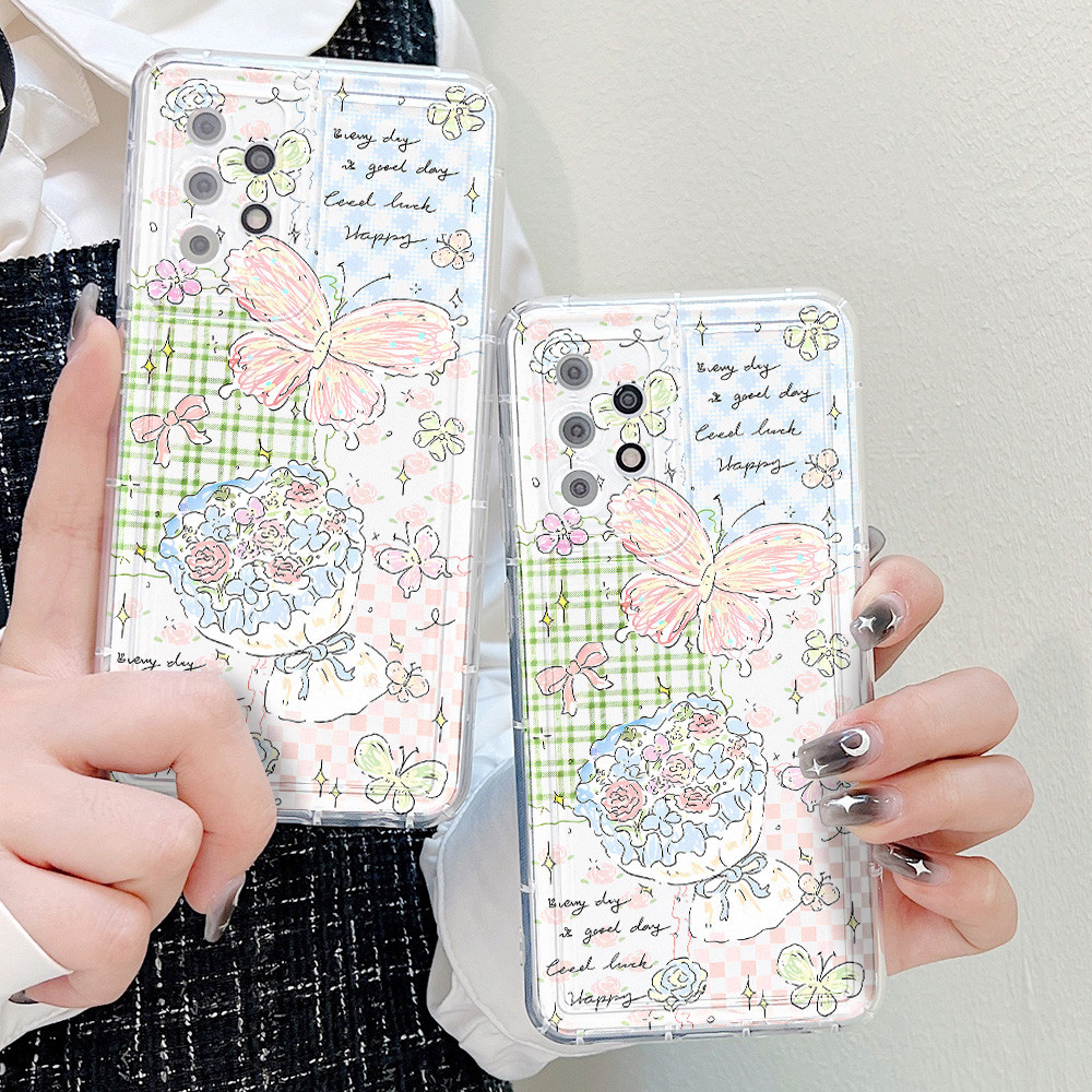 TPUเคส For Samsung A33 A52 A53 A34 A05 A54 A55 5G S24 Ultra S23 S22 S21 Plus S20 FE A32 A14 A12 A13 A22 A23 A24 A71 A73