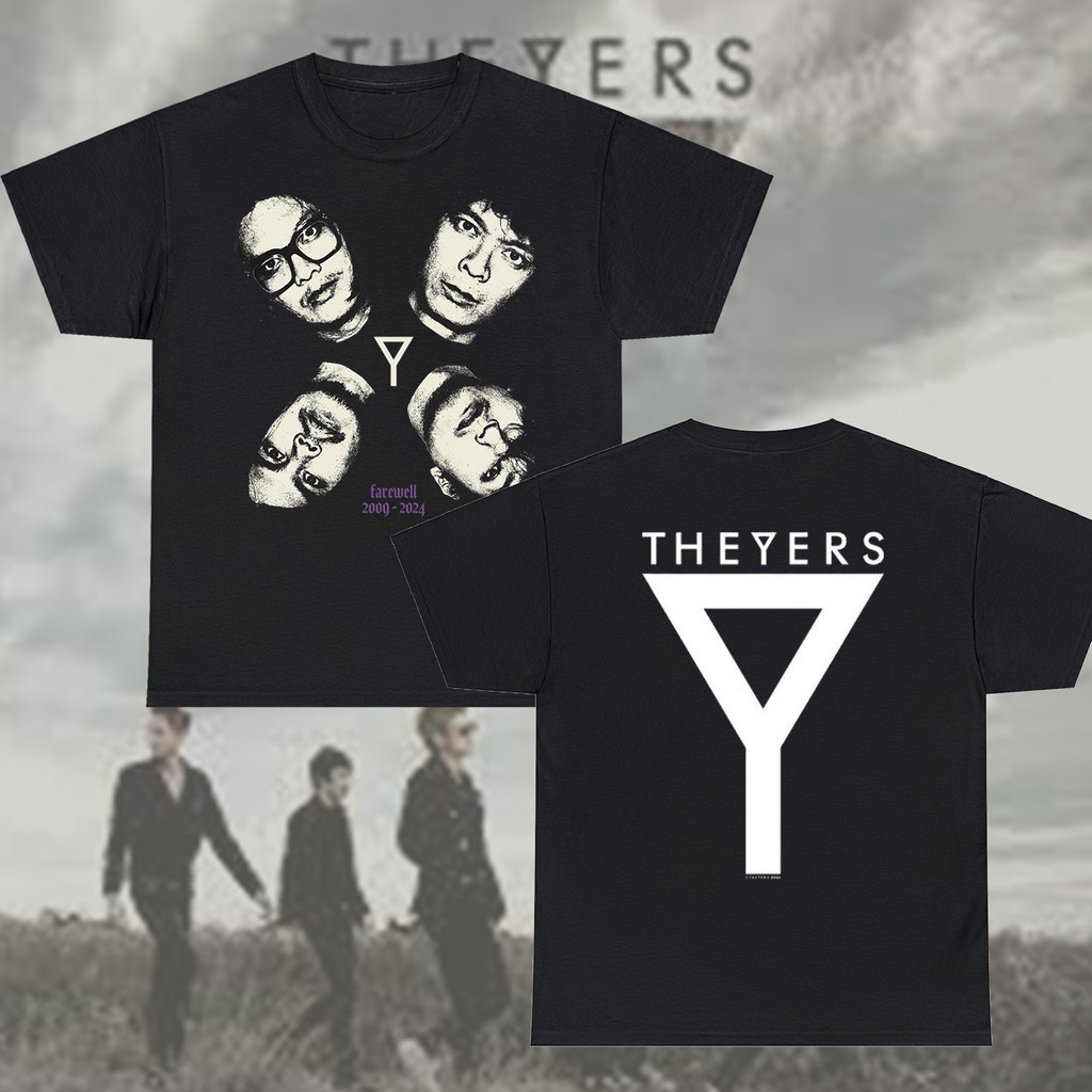 ❤แฟชั่นและเป็นที่นิยมของไทยวงร็อคยอดนิยม The Yers เสื้อยืดผ้าฝ้ายแท้ 100%