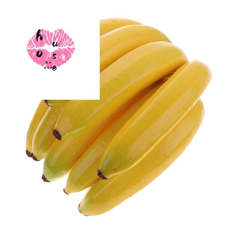 กล้วยปลอม พลาสติก สําหรับตกแต่งบ้าน พร็อพถ่ายรูป