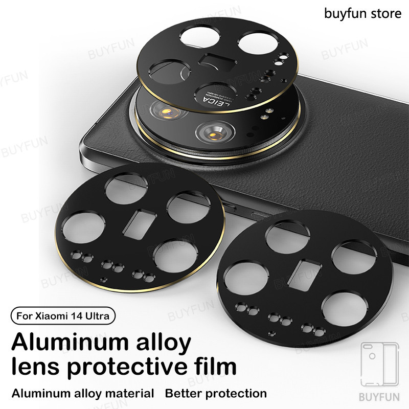Back Camera Lens Protector Cover For Xiaomi 14 Ultra 5G 6.73" Mi14ultra Mi 14ultra Rear Lens Matel Ring Glass Film