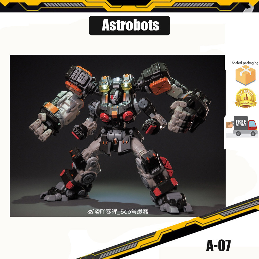 โมเดลฟิกเกอร์ Astrobots A-07 Astrobots Heberian Mecha แบบขยับได้ ของเล่นสําหรับเด็ก