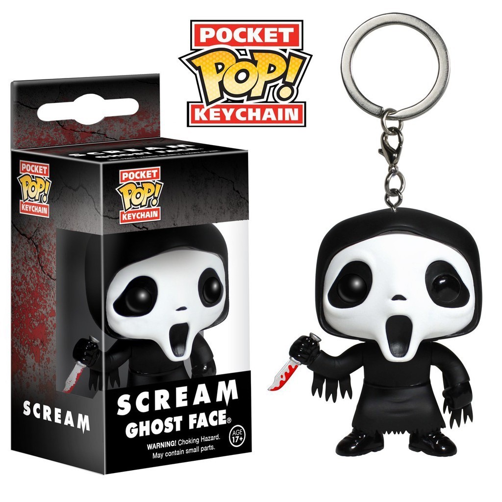 พวงกุญแจ Funko Pop Scream Ghostface สําหรับปาร์ตี้ฮาโลวีน