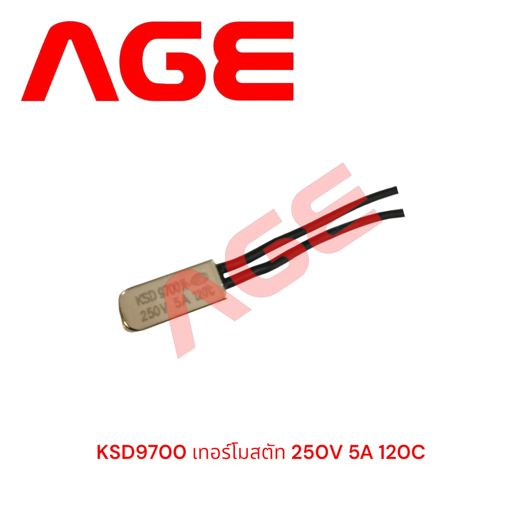 KSD9700 เทอร์โมสตัท 250V 5A 120C (NO Type),KSD9700 Thermostat