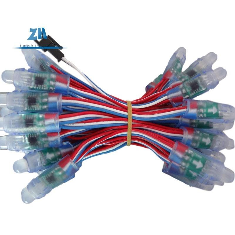 สายไฟ LED WS2811 12 มม. DC 5V กันน้ํา 50 ชิ้น