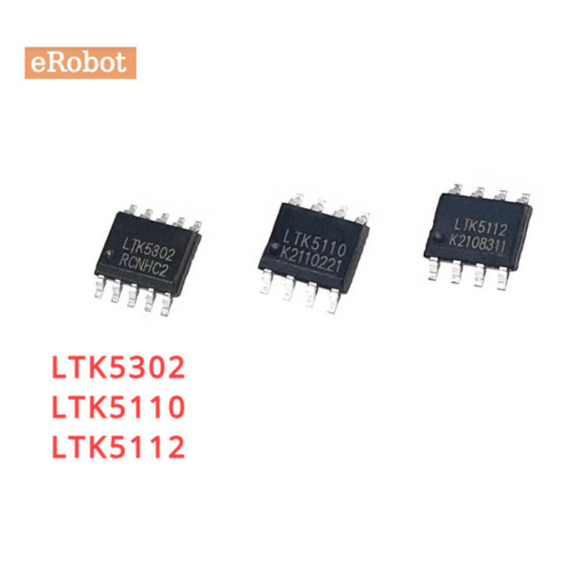 ชิปเซ็ตเครื่องขยายเสียง LTK5302 LTK5110 LTK5112 SOP-8 SMD คุณภาพดี 5 ชิ้น