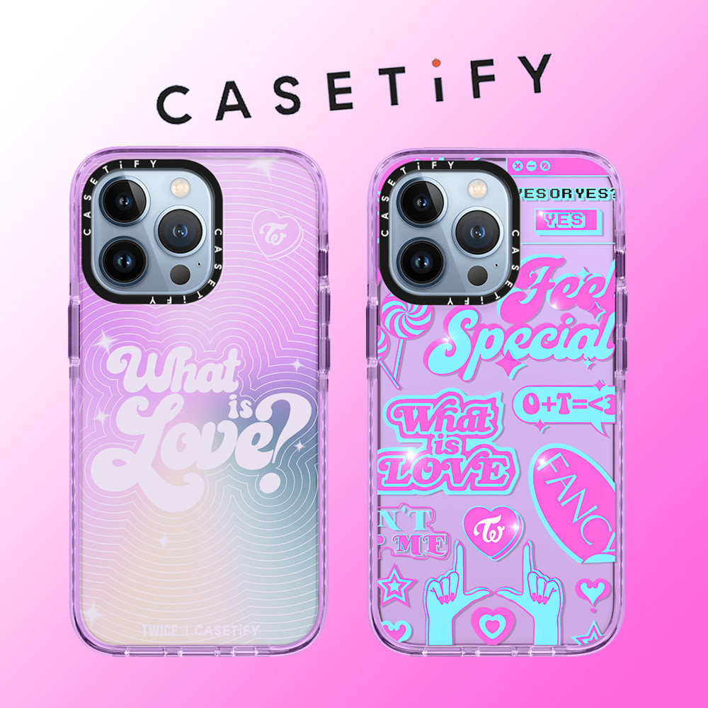 Casetifyy เคสป้องกันโทรศัพท์มือถือ TPU แบบนิ่ม ลายกราฟฟิตี้ TWICE กันกระแทก สําหรับ iPhone 15 Pro Max 14 ProMax plus 13 12 12Pro 12PM 11 11PRO XR