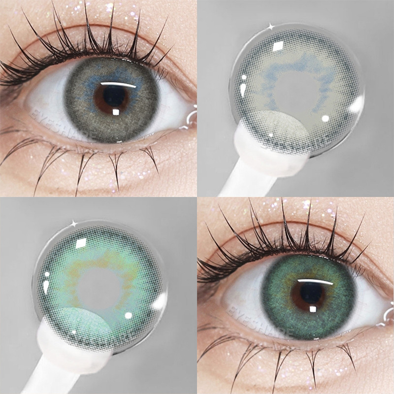 Eyeshare คอนแทคเลนส์สีธรรมชาติ สําหรับดวงตา 1 คู่