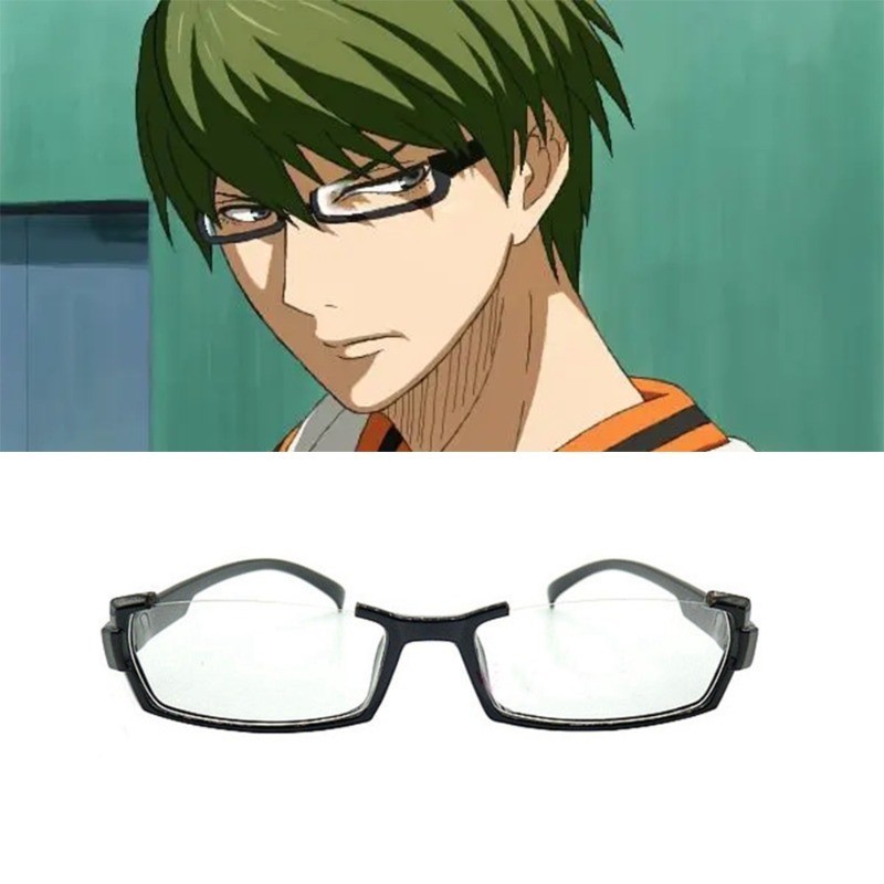 แว่นตาคอสเพลย์ การ์ตูนอนิเมะ Kuroko's Basketball Midorima Shintaro เหมาะกับของขวัญวันฮาโลวีน