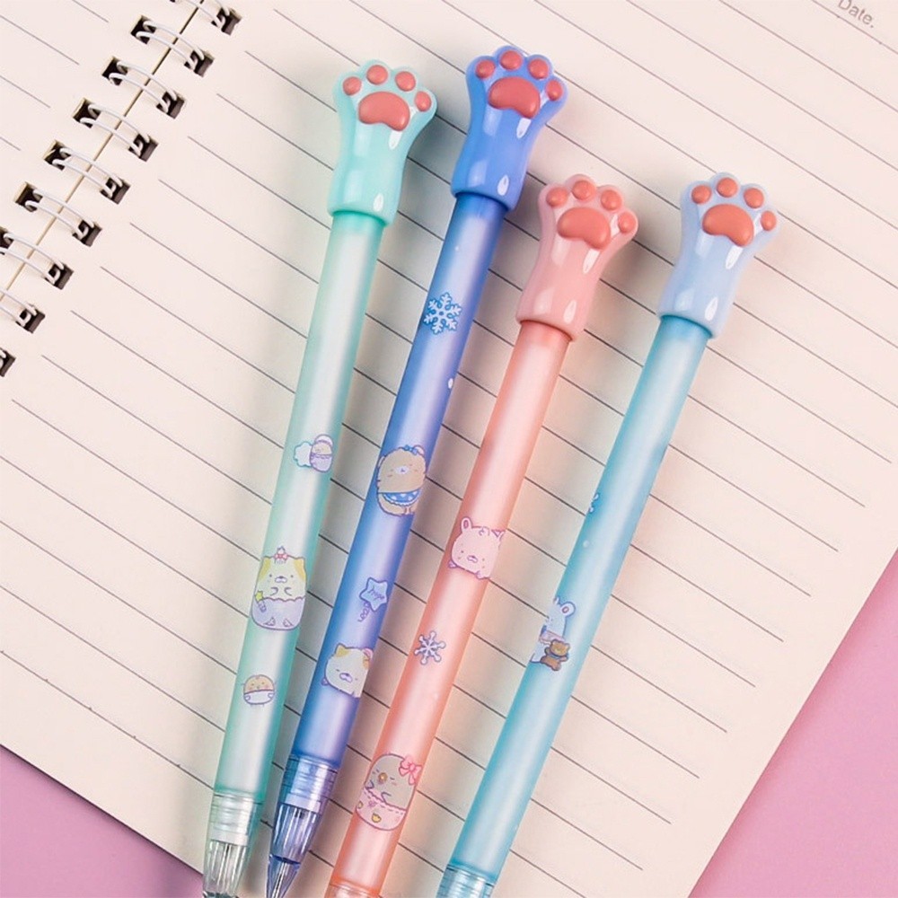 น่ารัก การ์ตูนแมวกรงเล็บดินสอนักเรียนดินสอกล 0,5 / 0,7มม - รูปที่ 4