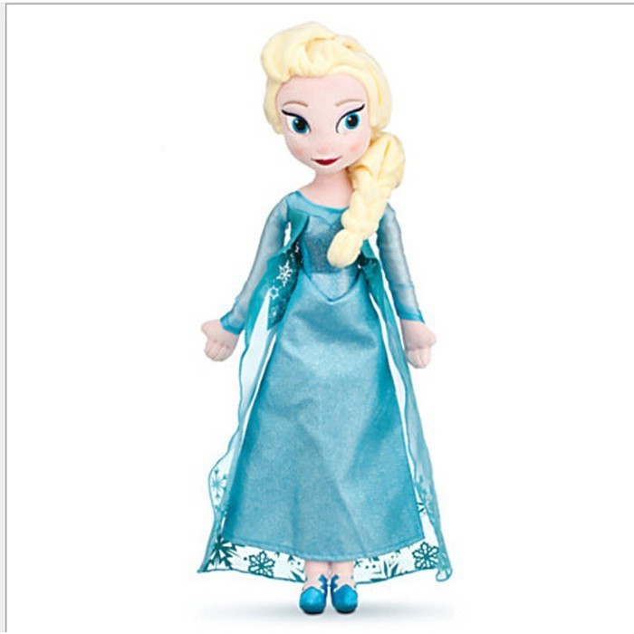 ตุ๊กตาเจ้าหญิงดิสนีย์ Frozen Elsa &amp; Anna ขนาด 40 ซม. &amp; 50 ซม. ของขวัญสําหรับเด็ก 50 มล.