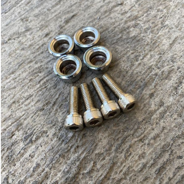 น็อตขนม Postep มีน็อตกุญแจ 4 ชุด L pnp cb650, revo absolut, cbk15 Handmade