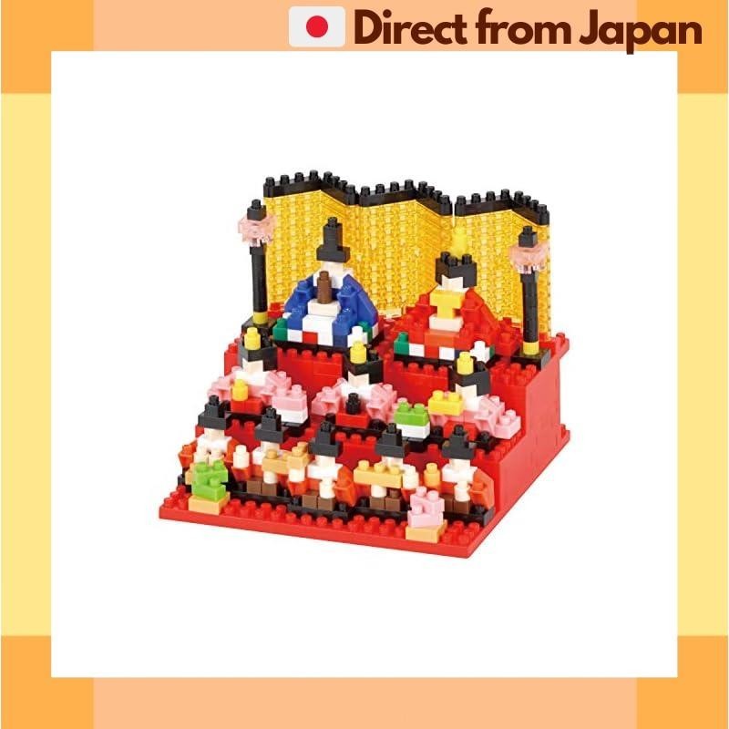 [Direct from Japan] Kawada Nanoblock Hina Doll NBH_208