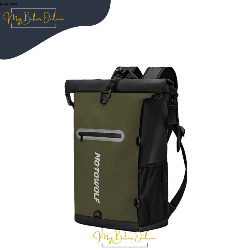 MOTOWOLF MB3 กระเป๋าเป้เดินทางมอเตอร์ไซค์ – กันน้ํา ความจุขนาดใหญ่ มัลติฟังก์ชั่น