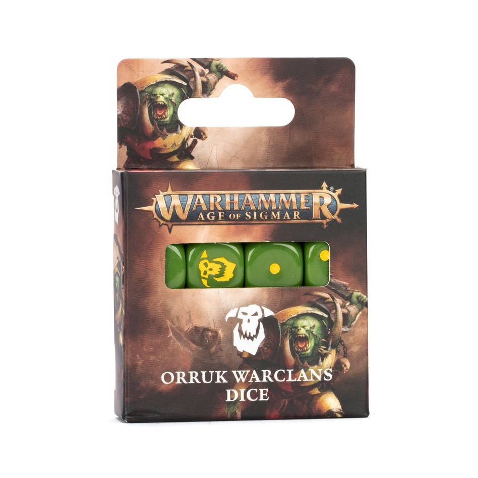 (GWพร้อมส่ง) AGE OF SIGMAR: ORRUK WARCLANS DICE