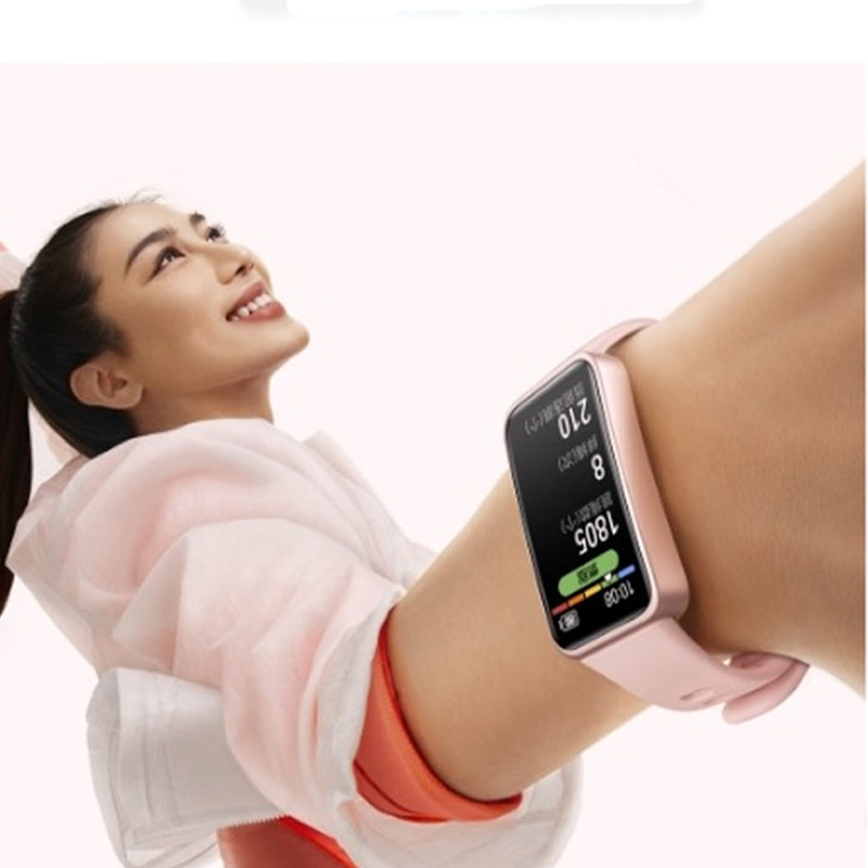 สายซิลิโคน for Huawei Band 10/9/8 NFC เปลี่ยนอุปกรณ์เสริมยางนุ่มแบบสปอร์ต for Smartwatch Huawei Band 10/9/8 - รูปที่ 2