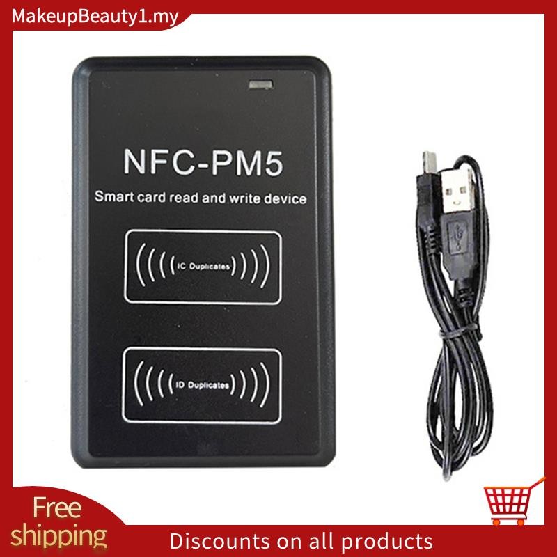 IC/ID Reader Writer NFC การเข้ารหัสถอดรหัส Duplicator 125KHz 13.56MHz ความถี่เครื่องถ่ายเอกสาร RFID 