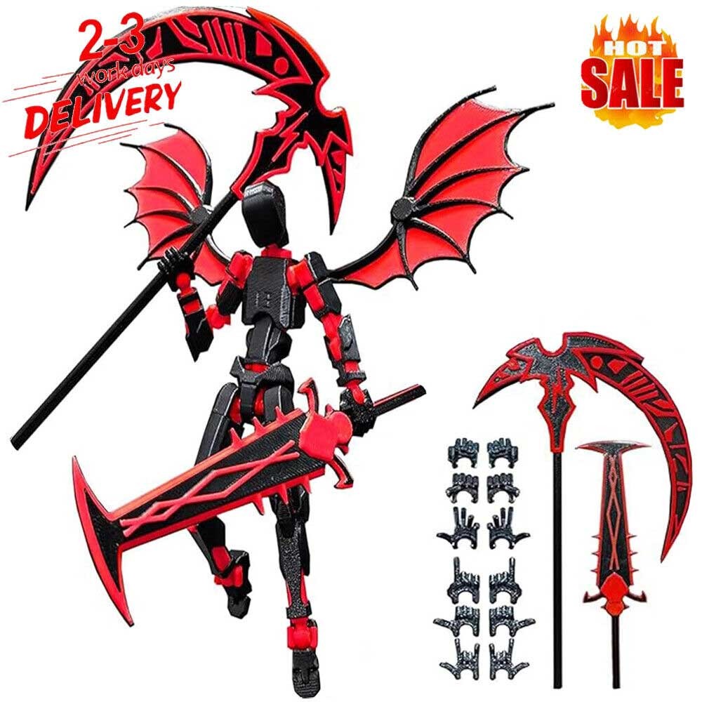 T13 Action Figure,Titan 13 Action Figure,Robot Action Figure,3D Printed Action