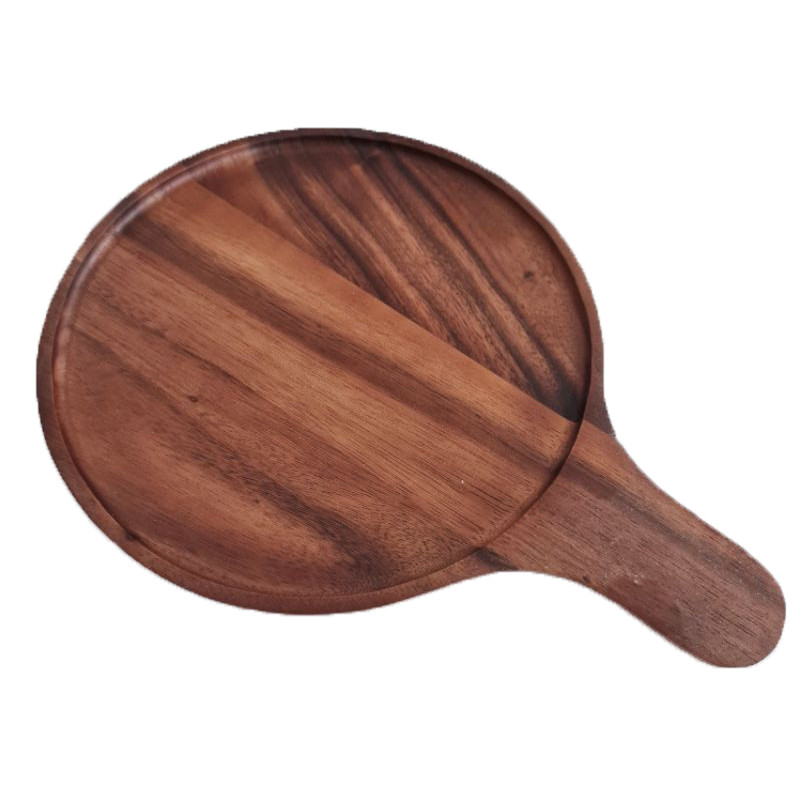 ถาดพิซซ่าไม้ วงกลม มี 3 ขนาดให้เลือก  เล็ก (336X234X10มม.)//กลาง (336×234×15มม.)// ใหญ่ (382X265X10ม