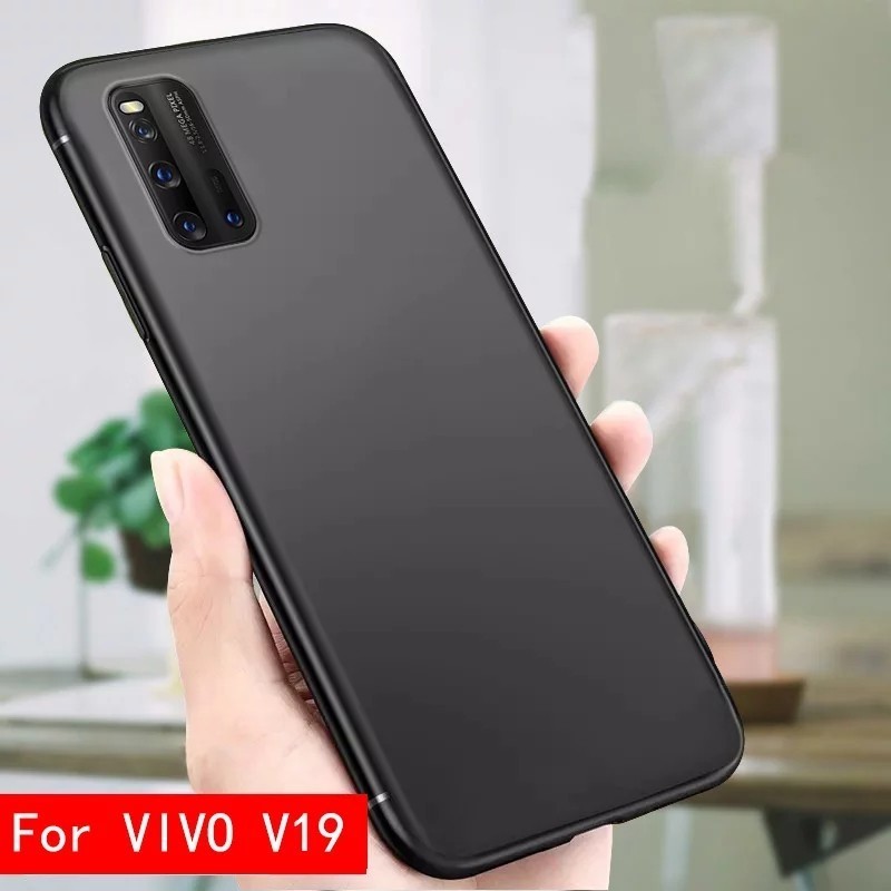 CASE VIVO V19 / V17 PREMIUM CASE SLIM MATTE CASE BLACK DOFF
