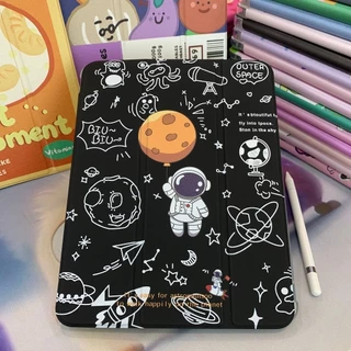 เคสไอเเพด ซิลิโคนนิ่ม/TPU For gen5 gen6 Air1Air2 9.7 gen7gen8gen9 10.2 Air3 10.5 Air4Air5 10.9 พร้อมที่ใส่ปากกา ฝาหลังใส