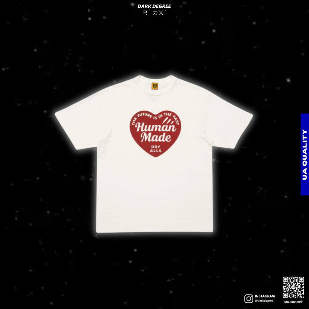 Human Made Graphic Tshirt 6 Streetwear Human Made เสื้อยืดขนาดใหญ่ Love