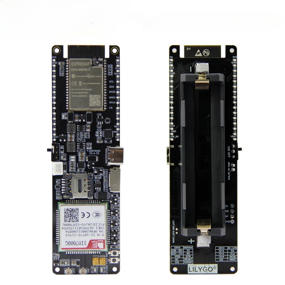 T-SIM7000G บอร์ดพัฒนา SIM ESP32 WiFi บลูทูธ GPS โมดูล SIM7000G SIM7000E SIM7000A SIM7000JC 4/16MB แฟ