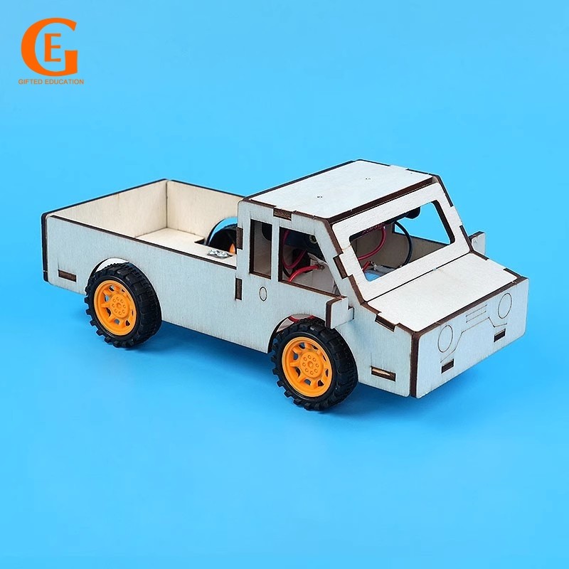 นําเสนอ EDUCATION รถกระบะ Handmade DIY Scinece การศึกษาโรงเรียนโครงการประดิษฐ์เด็กสร้างสรรค์ประกอบของเล่นวัสดุ