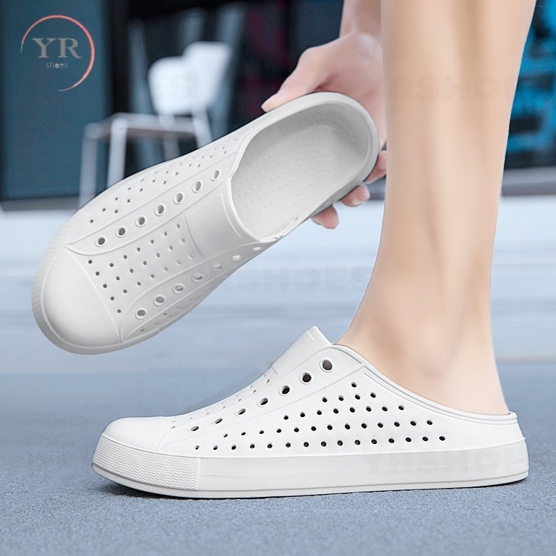 Wnc Native รองเท้า รองเท้าพื้นเมือง สําหรับผู้ชาย ผู้หญิง รองเท้าแตะ พร้อมฟรี jibbitz