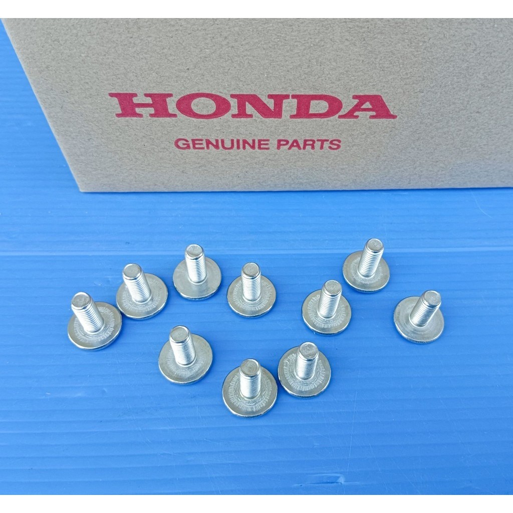 90107-KTL-740/10สกรู(6×15)ยึดฝาครอบข้างตัวถังแท้HONDA Click 110i,CZI,Wave125i,Wave100/10 ชิ้น
