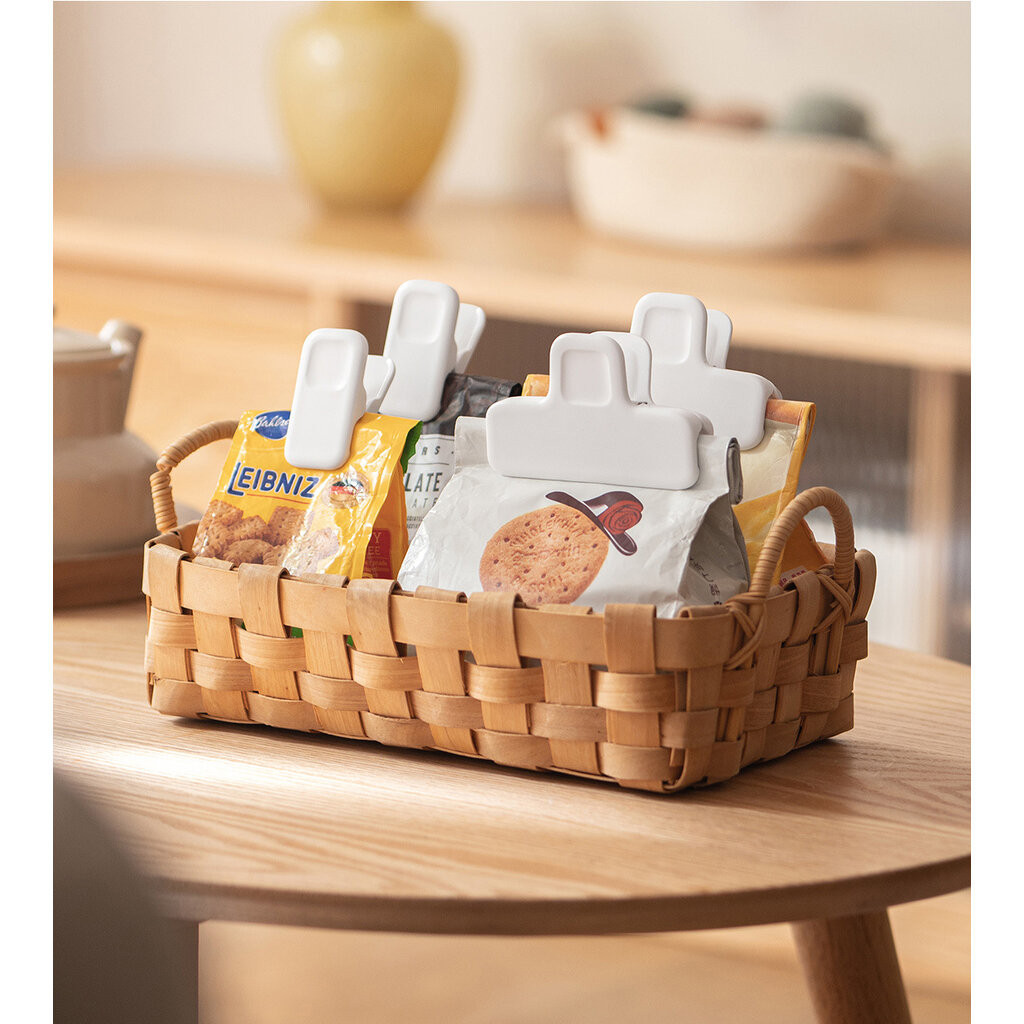 Omocha | (1 set 2 ชิ้น) Bag clamp ที่หนีบปากถุงขนม คลิปหนีบซองอาหาร