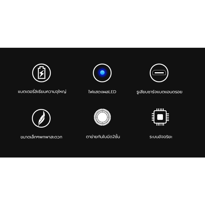 [YTL]มีดโกนหนวด ไฟฟ้าขนาดเล็กแบบพกพาแบบชาร์จ หนวดไฟฟ้า มีดโกนหนวดไฟฟ้า ขนาดเล็ก แบบพกพา สําหรับผู้ชาย - รูปที่ 6