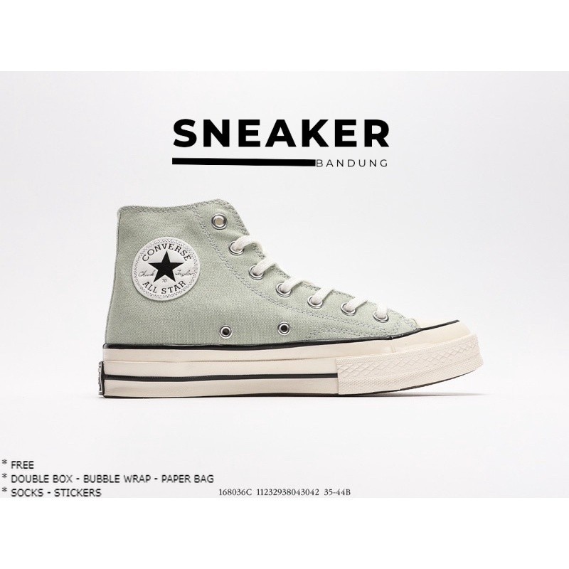 Converse Chuck Taylor Allstar Hi 70s Mint Green Vantelwt Sepatu