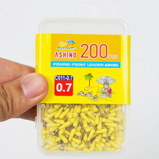 ASHINO ยางลอคทุ่น+ลูกหมุน CO11 (ที่เสียบทุ่นตกปลา) 200 ตัว/กล่อง
