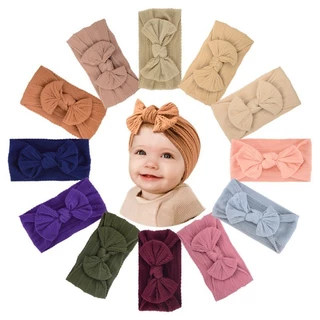 ของขวัญทารก ผ้าคาดผมเด็กแรกเกิด โบว์นุ่มหลายสี สไตล์เจ้าหญิงน่ารัก ปลอดภัย ไม่ระคายเคือง ปรับได้ สำหรับวันเกิด วันสำคัญ 👶🎀