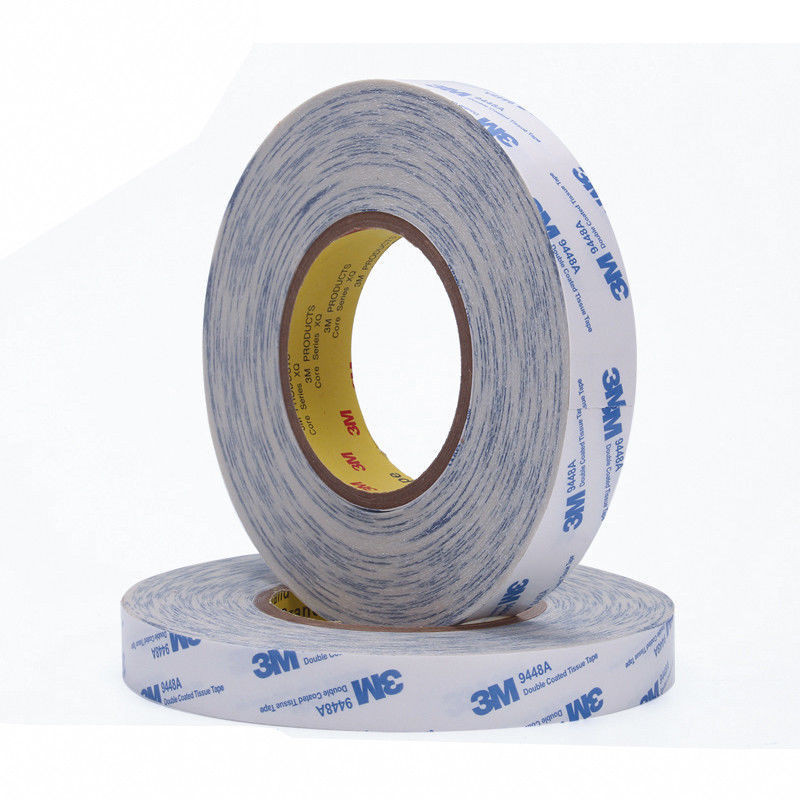 [ของแท้] 3M 9448A Double Coated Tissue Tape (สีขาวผสมสีน้ําเงิน)