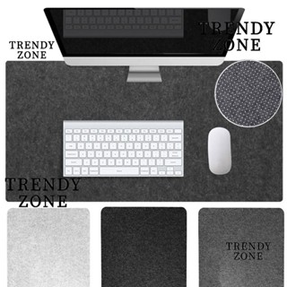 Trendyzone แผ่นรองเมาส์ ผ้าวูล กันลื่น ขนาดใหญ่ 90x40 ซม. อุ…