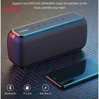 Xdobo X8II ลําโพงซับวูฟเฟอร์ไร้สาย บลูทูธ 60W เสียงเบส 6600mAh กันน้ํา พร้อมกล่องเสียงซับวูฟเฟอร์ TWS Boombox