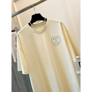 (จัดส่งตลอด 24 ชั่วโมง）Angle Official เสื้อยืดผู้หญิง Oversize เสื้อแขนสั้น สไตล์เกาหลี เที่ยวไทย ซัมเม T101