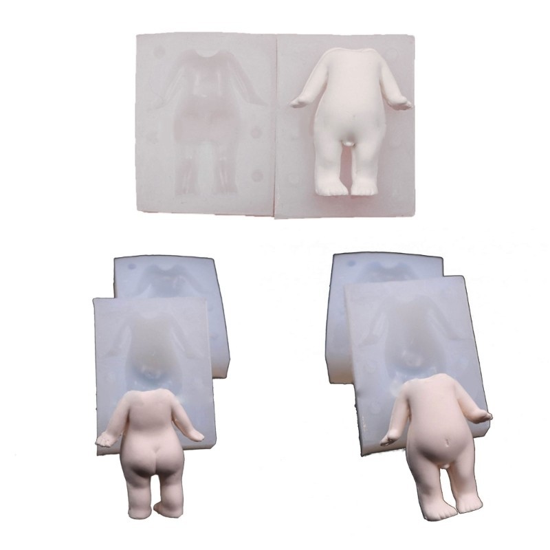 smile* DIY Clay Soft Clay Epoxy Resins แม่พิมพ์ซิลิโคนเบเกอรี่แม่พิมพ์ DIY Craft เค้ก Mould