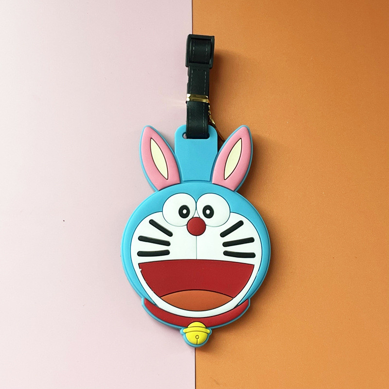 Sumikkogurashi ป้ายแท็กยาง PVC แบบนิ่ม สําหรับกระเป๋าเดินทาง