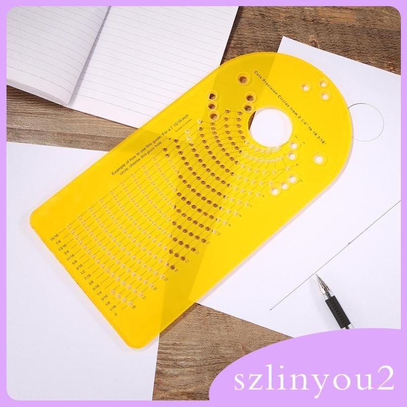 [szlinyou2] Circle Jig Cut Circles Router Circle Guide สําหรับเครื่องมือช่างไฟฟ้า