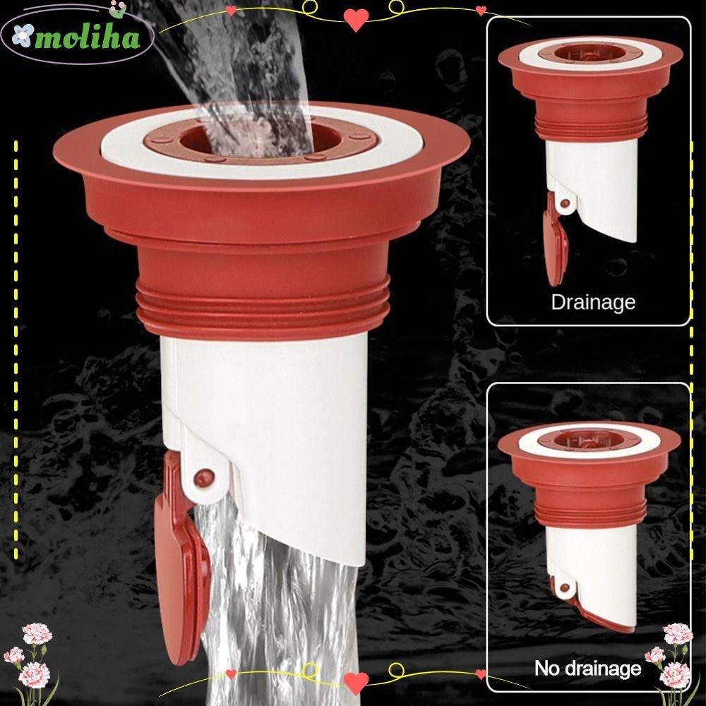 Moliha อุปกรณ์กรองท่อระบายน้ํา ABS ป้องกันกลิ่น สําหรับอ่างล้างจาน