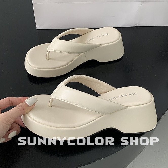 Sunnycolor รองเท้าแตะลําลอง สําหรับผู้หญิง b26g0bi xres