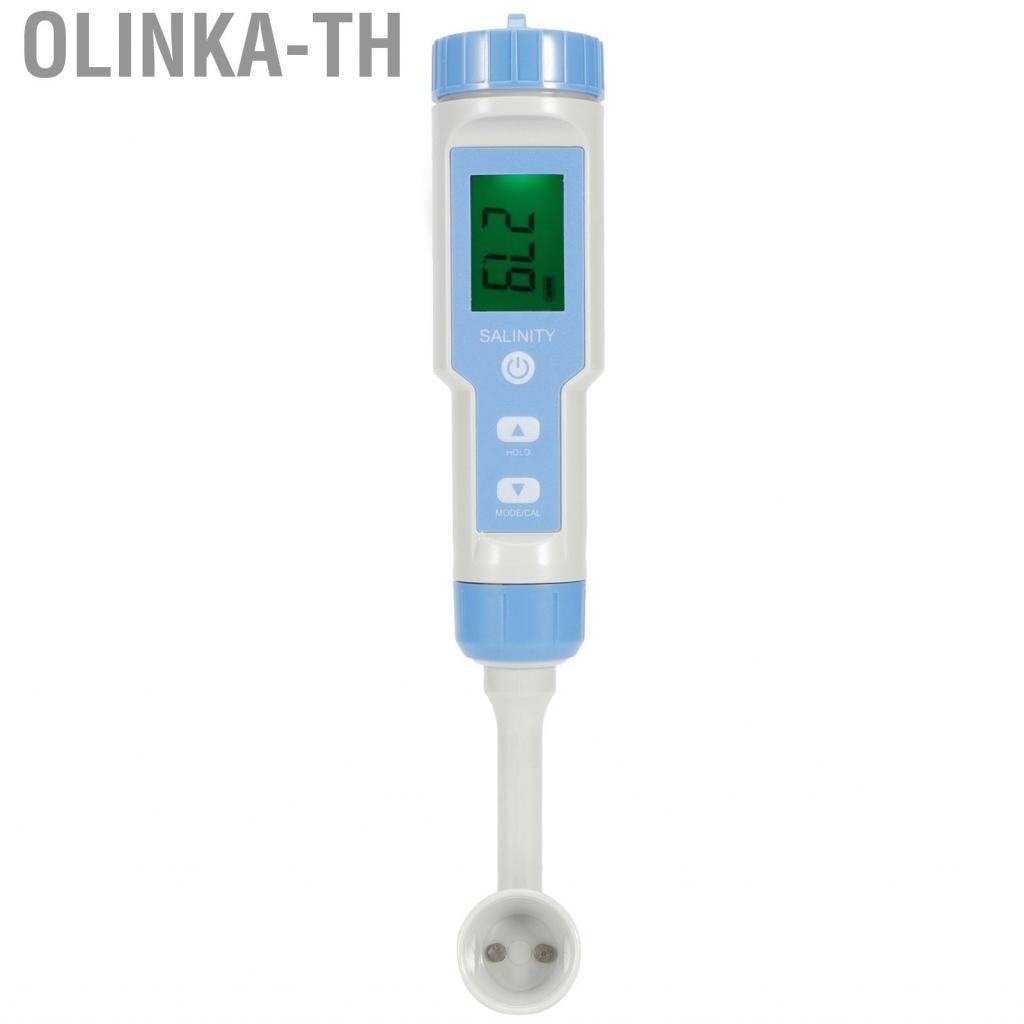 Olinka-th Salinity Meter For Saltwater Aquarium IP67 Waterproof Food