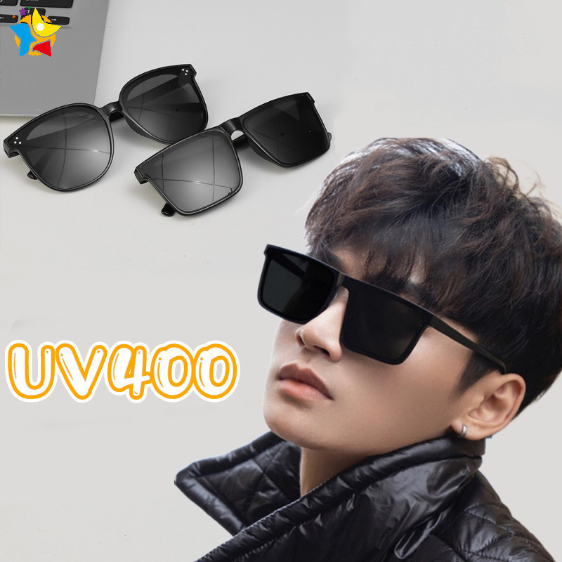 แว่นตากันแดด UV400 กรอบสี่เหลี่ยม ขนาดใหญ่ สไตล์คลาสสิก เรโทร แฟชั่นสําหรับผู้ชาย และผู้หญิง เหมาะกับการขับรถ เล่นกีฬา ตกปลา