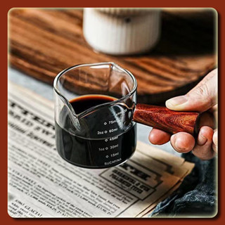 YTL แก้วชงกาแฟ แก้วตวง แก้วตวงนม แก้วตวงไซรัป ถ้วยตวงแก้ว ถ้…