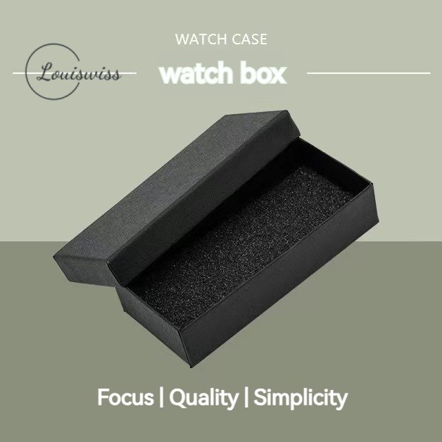 Louiswiss กล่องเก็บนาฬิกาข้อมือ ขนาด 13x6x2.3 ซม. สําหรับเป็นของขวัญ