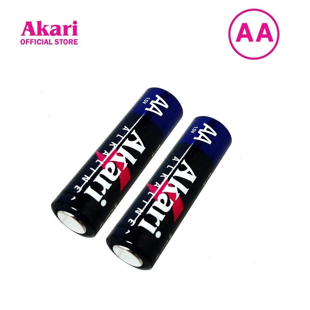 Akari แบตเตอรี่อัลคาไลน์,LR6 AA,1.5V - 4 2ในแพ็ค