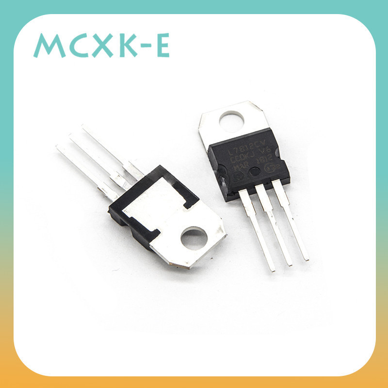 Mcxk-e ปลั๊กตรง L7805CV L7808 L7806 L7809 L7812 L7815 L7818 L7824 LM317 TO-220 10 ชิ้น